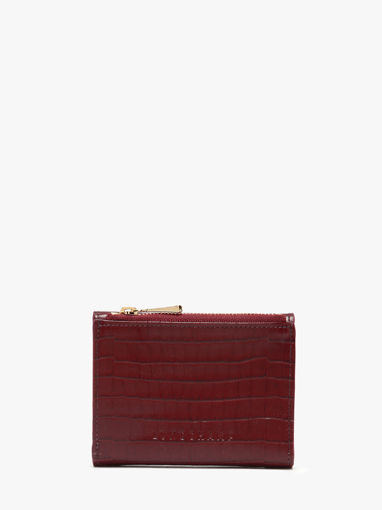 Longchamp Longchamp pocket croco Portefeuille Bruin